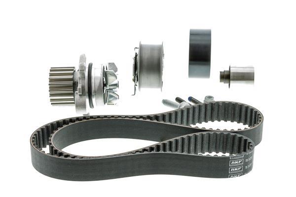 Pompe à eau + kit de courroie de distribution (Kit courroie de distribution) AISIN ref. TKVH-7110